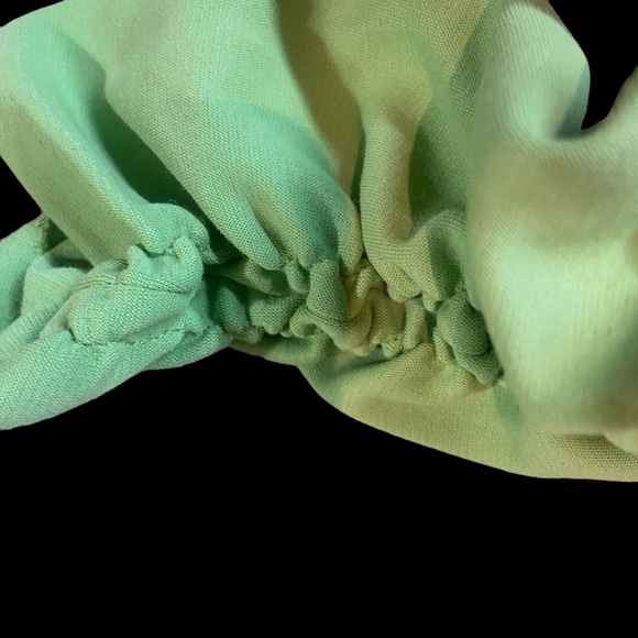 Max Mayer & Co. vintage 60’s? Green nylon gloves regular size USA - Picture 4 of 8